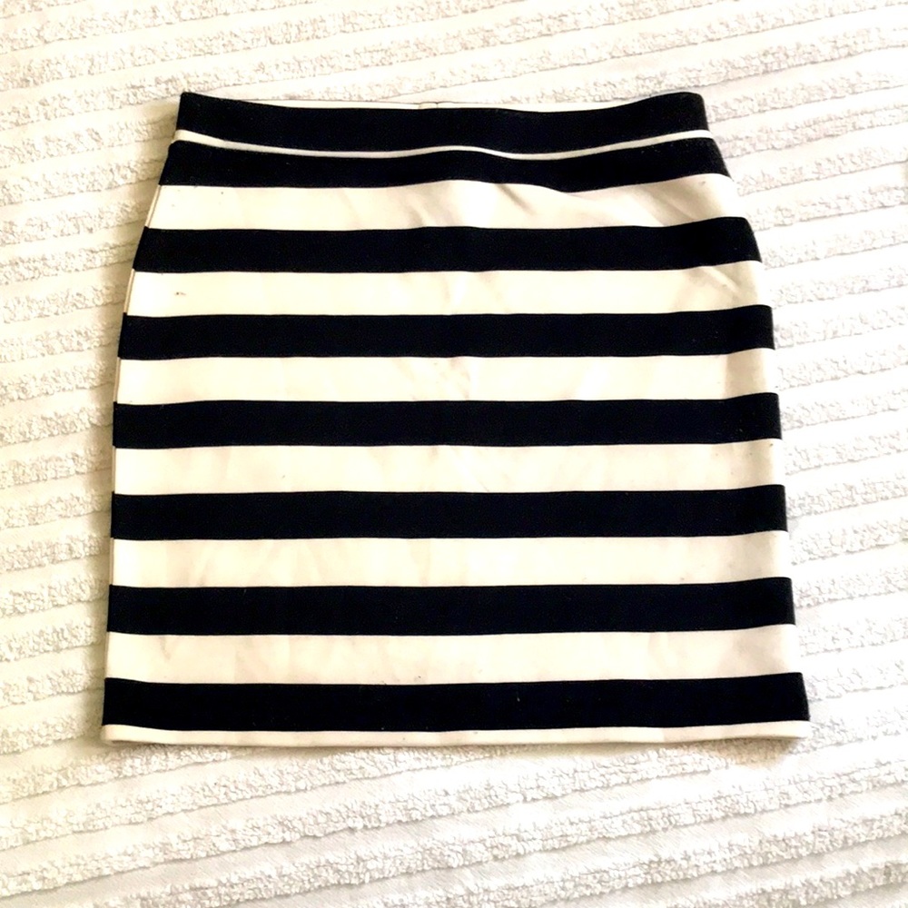 Striped forever21 skirt